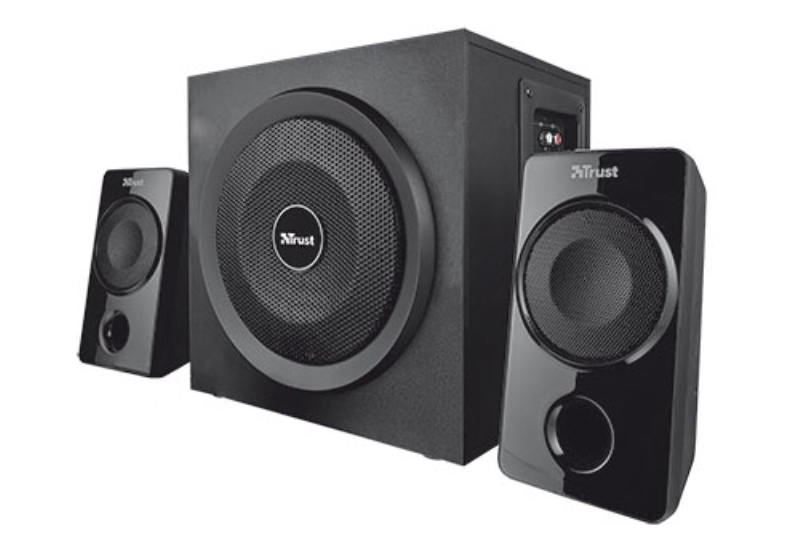 TRUST Set di altoparlanti per PC Trust Atlas 2.1 con subwoofer cablati nero